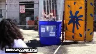 Century Media Records (US) staff trying their best to dunk other staff members! PARTY HARD.