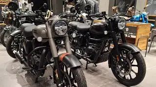 Royal Enfield | Classic350 | DARK | New Stealth Black | New Gun METAL #royalenfield #viral #trending