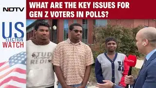 US Election 2024 | NDTV In US: What Are The Key Issues For Gen Z Voters In Polls?