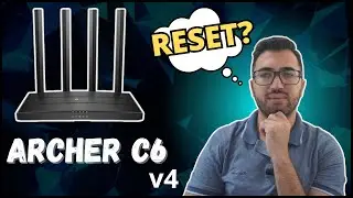 Como fazer Reset no Tplink Archer C6 (v4) (Apaga senha admin)