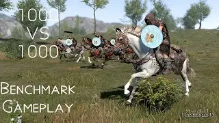 Bannerlord | 1000 vs 1000 | How well does it run? | Benchmark & Gameplay