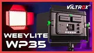 Ambientes únicos con el panel LED RGB Weeylite WP35 de Viltrox