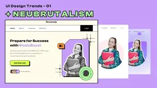 UI Design Trends 01 | Neubrutalism