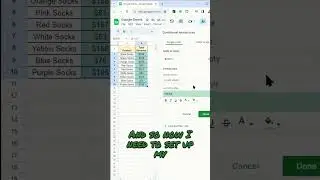 How to Do Conditional Formatting in Google Sheets