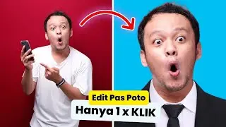 🔴Gak Perlu Ke Studio Poto! Cara edit pas Foto dengan AI, Gratis!