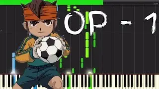 Inazuma Eleven Opening 1 - Tachiagariyo (Let's Stand Up!) (Piano Tutorial) [Synthesia]