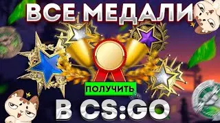 КАК ПОЛУЧИТЬ МЕДАЛИ В CS:GO ?