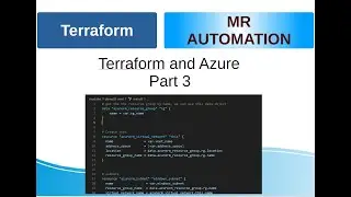 Terraform and Azure - Part 3