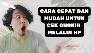 CARA CEK ONGKIR DI APLIKASI RAJA ONGKIR