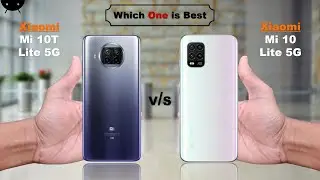 Xiaomi Mi 10T Lite 5G vs Xiaomi Mi 10 Lite 5G