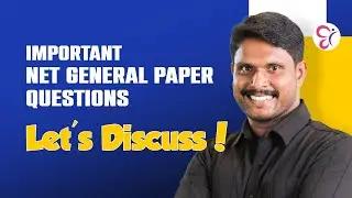 NET GENERAL PAPER | IMPORTANT PREVIOUS YEAR QUESTIONS DISCUSSION | UGC NET EXAM 2024