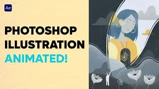 Animating a Photoshop Illustation in After Effects