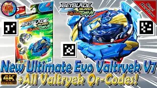 Review New Ultimate Evo Valtryek V7 + Qr-Codes | Обзор Нового Ultimate Valtryek V7 Beyblade Burst