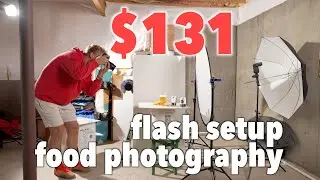 $131 Flash Setup for Food and Product Photography