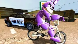 ПОГОНЯ ОТ ПОЛИЦЕЙСКИХ ВЕСЕЛИМСЯ В ГАРРИС МОД ► Garry's Mod