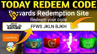 Free Fire Redeem Code Today 20 May 2022 | New Redeem Code Free Fire | FFWS Redeem Code Today