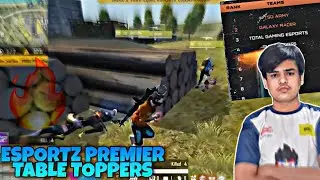 ESPORTZ PREMIER SERIES TABLE TOPPERS  🔥| TOURNAMENT HIGHLIGHTS