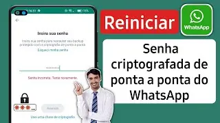 Como recuperar senha de backup criptografado do WhatsApp (2024)