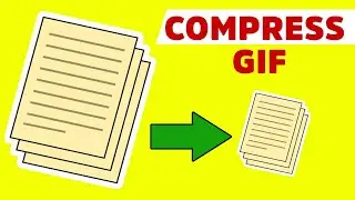 How To Compress Gif File? | Reduce Gif Image Size | Compress Gif Animation | Make Gif Smaller