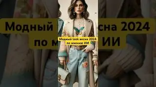 Модный look Весна 2024 (по мнению ИИ).