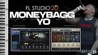 PIANO VIBES: How To Make A CRAZY TRAP BEAT From Scratch For Moneybagg Yo | FL Studio 20 Tutorial