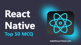 Top 50 React-Native Multiple Choice Questions | React-Native Interview Preparation | #mcq #trending