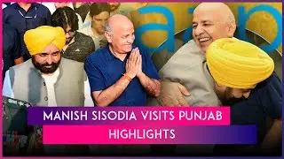 Manish Sisodia Meets Soldiers At Wagah Border, Prays For Arvind Kejriwal’s Release In Golden Temple