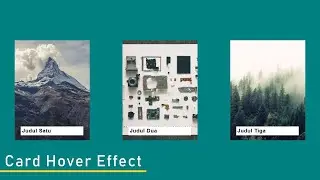 Card Hover Effect 3 | HTML CSS