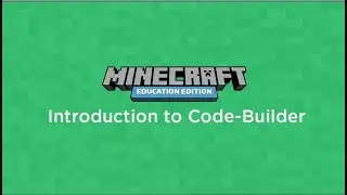 Introduction to Code Builder and Chicken Rain in Minecraft: Education Edition