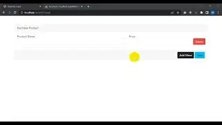 How to Insert Data to Database from Dynamic input fields