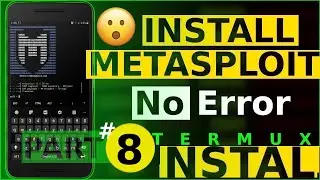 how to install Metasploit in Termux  Without any ERROR 2022 Tutorial ? | Metasploit 6.1.41