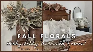 Fall Florals | best stems from Hobby Lobby, Michaels, and more!