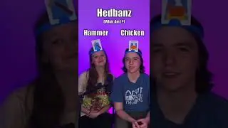 THIS IS SO FUN! Hedbanz Guess What You Are Game Challenge!