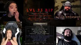 D2R CLIPS #15 - HC DEATHS, YOU WON'T BELIEVE WHAT SHE FOUND, 1000$ DONATION LIVE ON TWITCH & MORE!