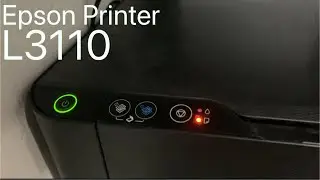 EPSON L3110 Printer Warning - Paper Jam Error