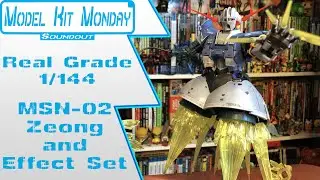 RG 1/144 Mobile Suit Gundam Last Shooting Zeong Effect Set Review - Model Kit Monday [Soundout12]