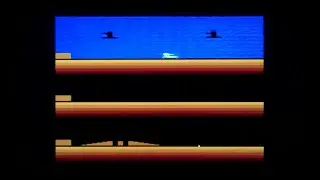 For The Very First Time - Stunt Cycle Atari 2600 (Atari Flashback Classics Vol. 1) *Unreleased Game*