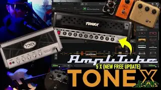 IK Multimedia AMPLITUBE 5 X w/ Advanced TONEX Integration (FREE UPDATE) Sound Demo