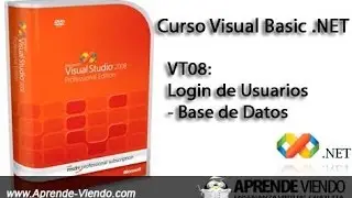 Curso VB .NET - VT08: Login de Usuarios - Base de Datos -  HD - Audio Mejorado