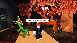 ROBLOX Rainbow Friends FUNNY MOMENTS (GREEN OR ORANGE)