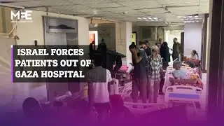 Patients forced to leave Gaza hospital after Israeli evacuation orders