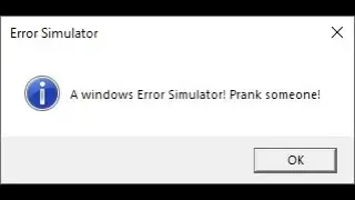 Error Simulator! Prank someone!