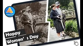 Best gift for Women's Day: Colorize a black and white photo for her