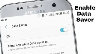 Enable/Disable Data Saver on your Samsung Galaxy J5 Prime