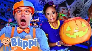 Blippi’s Trick-or-Treat Halloween Adventure 🎃🕷️ | Spooky Fun and Educational Videos for Kids