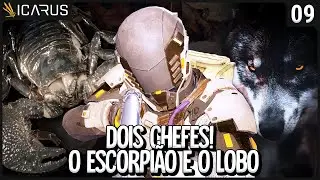 O ESCORPIÃO GIGANTE E O LOBO! Dois Chefes! - ICARUS