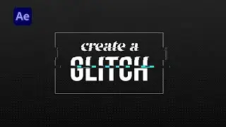 How to Create a Glitch in After Effects with *FREE Glitch Matte Download*