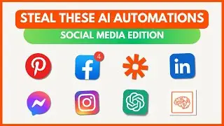 Zapier automation EXAMPLES for your social media (with AI)