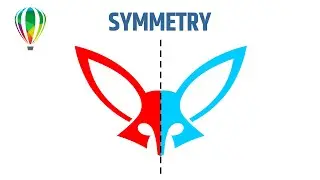 How to Use Symmetry Option in CorelDRAW