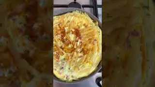 PASTA FRITTATA 🍝🥚 quick, easy, delicious!